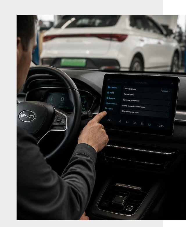 Русификация BYD E2 в Дальнегорске от 15353 р. | ФастМобиль-Дль под ключ